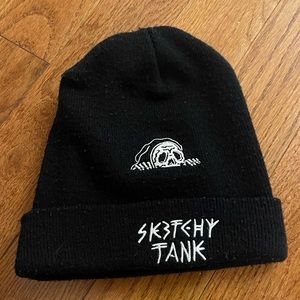 Sketchy Tank Men's Beanie